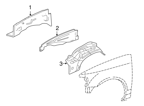 Body/Structural Components & Rails for 2008 Ford Explorer Sport Trac #1