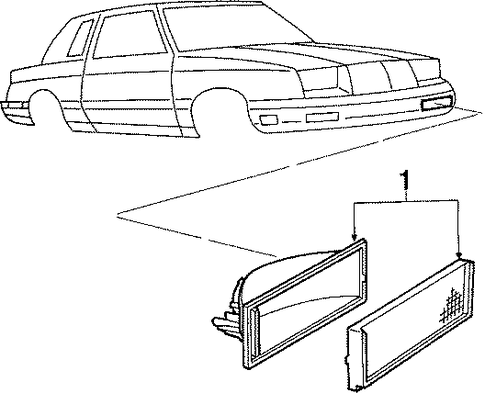 Executive Limousine PARK LAMPS