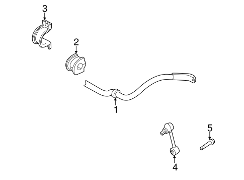 Vanden Plas STABILIZER BAR & COMPONENTS