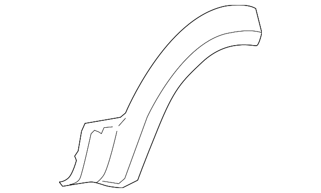 5F9Z7429164CBPTM Деталь WHEEL OPNG MLDG, RIGHT