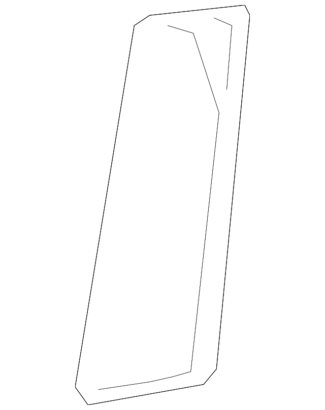 5F9Z-74290A61-A Деталь TRIM MOLDING, LEFT