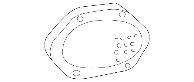 7F2Z-18808-C Деталь SPEAKER, RIGHT