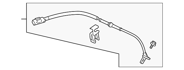 C2D21184 ABS SENSOR, RIGHT