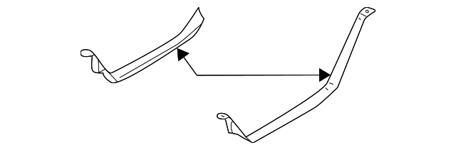 32007128 Деталь MOUNT STRAP, LEFT
