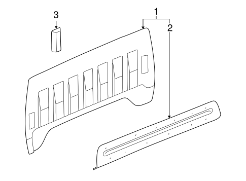 Sierra 1500 BACK PANEL