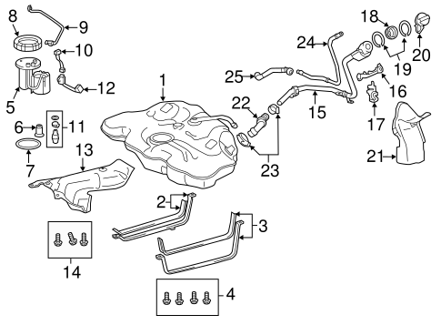 FUEL SYSTEM/FUEL SYSTEM COMPONENTS for 2013 Scion tC #1