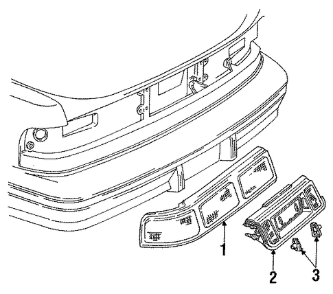 Lumina BACKUP LAMPS