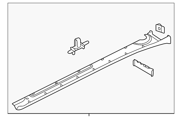 997-504-363-01-01C Деталь ROCKER MOLDING, LEFT
