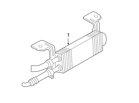 Focus TRANS OIL COOLER