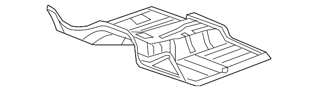 68036568AD Деталь FRONT FLOOR PAN
