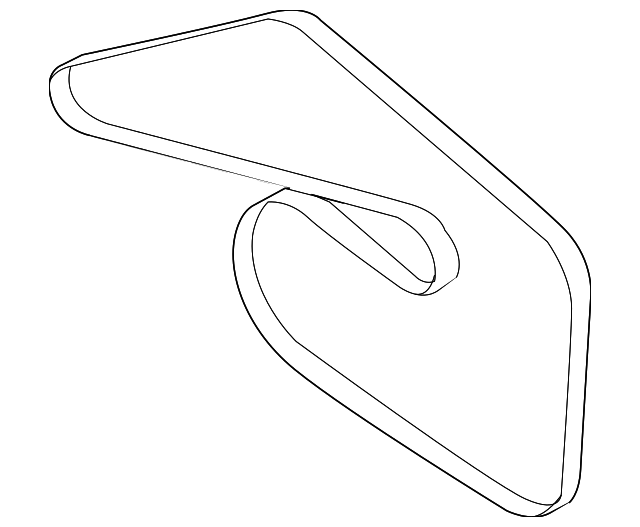 93185756 Деталь SERPENTINE BELT