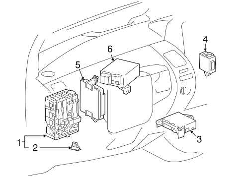ELECTRICAL/ELECTRICAL COMPONENTS for 2006 Toyota Prius #4