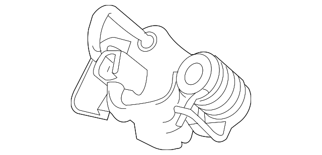 8S4Z-5443252-A STRIKER PLATE
