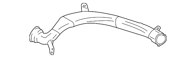 FR3Z-19E630-B Деталь DEFROSTER DUCT, LEFT