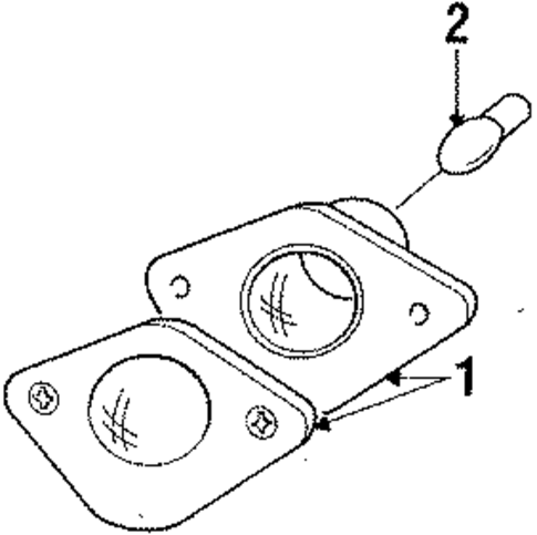 Capri LICENSE LAMPS