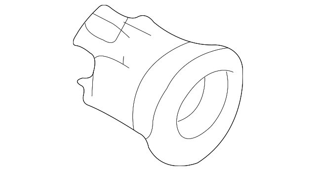 12757937 Деталь REVERSE SENSOR RETAINER