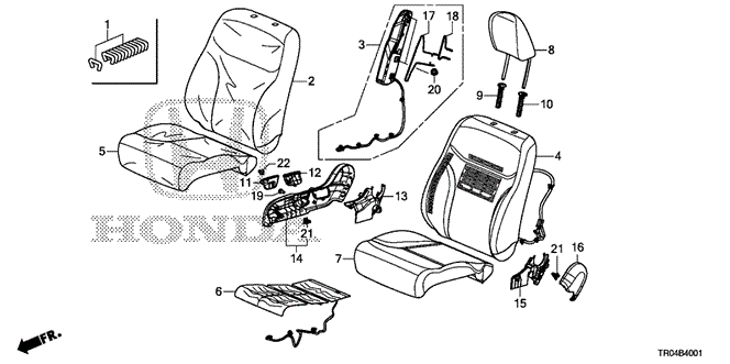 Interior/Bumper/Front Seat (Passenger Side) for 2012 Honda CIVIC SEDAN #1