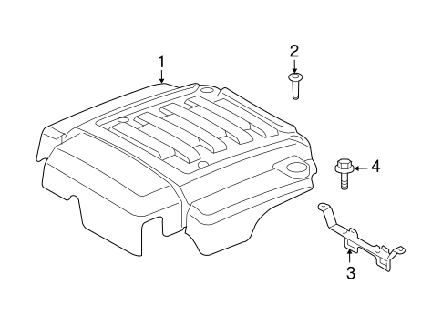 Range Rover ENGINE APPEARANCE COVER