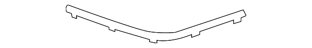 8693648 CHROME STRIP, LEFT