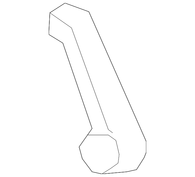 20791514 RELEASE HANDLE, RIGHT