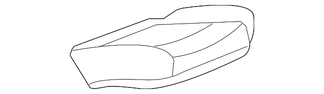 20865136 CUSHION COVER, RIGHT