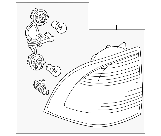 5142260 Деталь TAIL LAMP ASSY, RIGHT