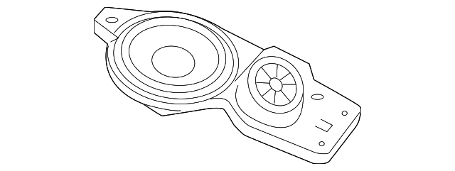 31350432 Деталь INST PNL SPEAKER