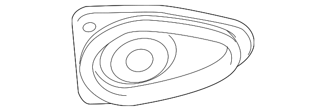 31350634 Деталь REAR SPEAKER, RIGHT