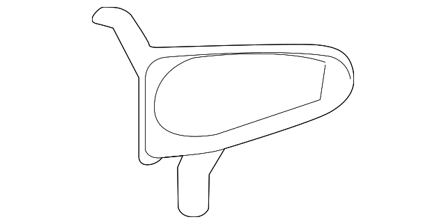 31350456 Деталь REAR SPEAKER BRACKET, LEFT
