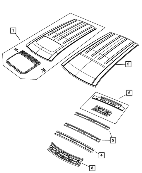 Roof for 2016 Dodge Journey #0