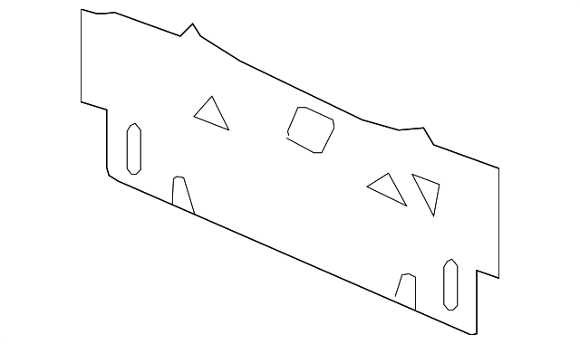 25863249 Деталь REAR BODY PANEL