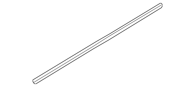 LR001687 Деталь BELT MOLDING, RIGHT