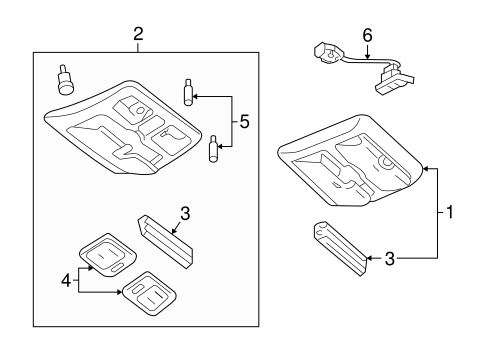 Mariner OVERHEAD CONSOLE
