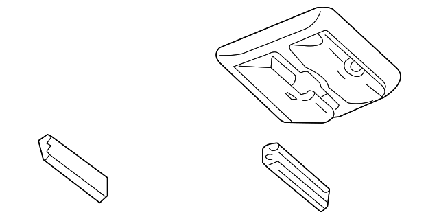 3L8Z-78519A70-CAA Деталь OVERHEAD CONSOLE