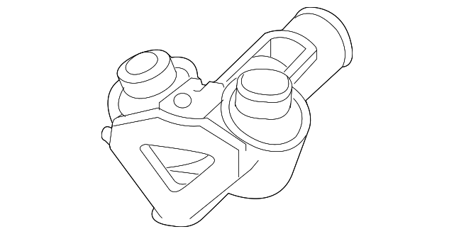 8659926 Деталь WASHER NOZZLE, LEFT