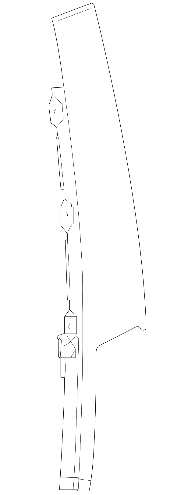 13299784 Деталь APPLIQUE, LEFT