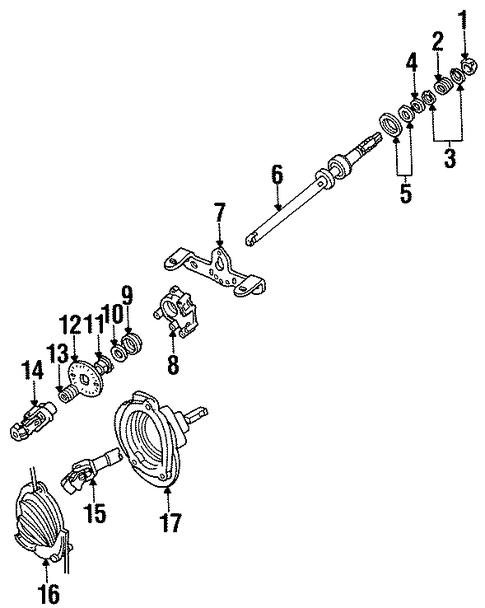 Sable SHAFT & INTERNAL COMPONENTS