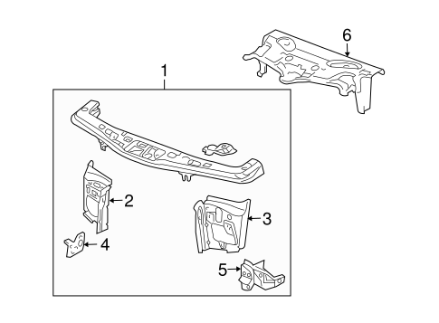 Torrent RADIATOR SUPPORT