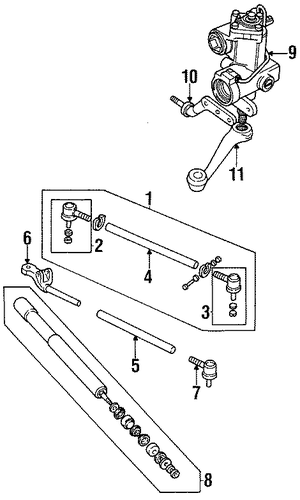 Defender 90 STEERING GEAR & LINKAGE 2