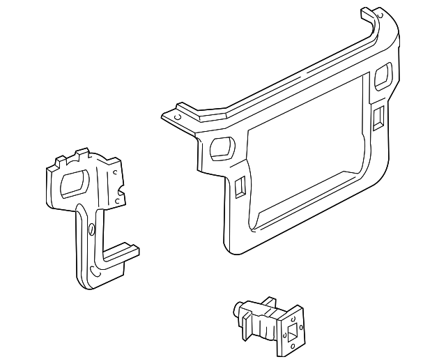 3R3Z-16138-BA Деталь RADIATOR SUPPORT