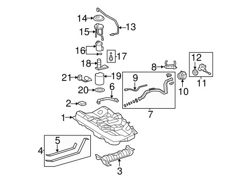 ELECTRICAL/SENDERS for 2008 Toyota Camry #1