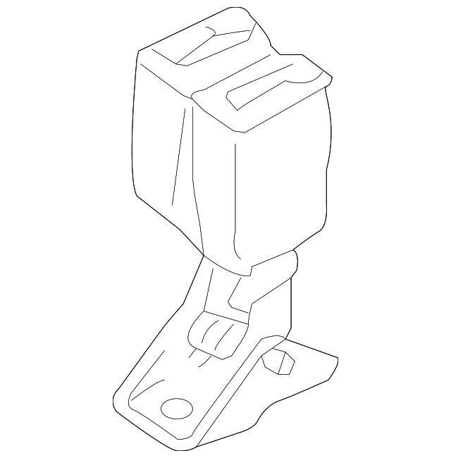 955-803-054-10-HCP Деталь BUCKLE END, LEFT
