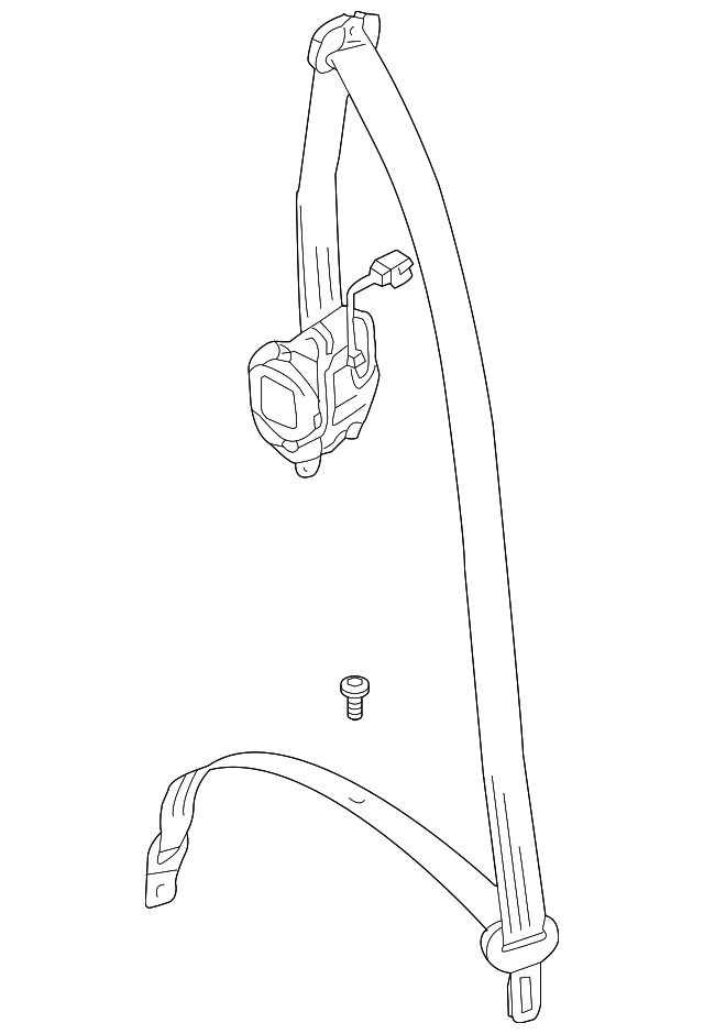 955-803-050-01-HCP Деталь OUTER BELT ASSY, RIGHT