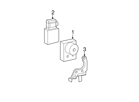 Electrical/ABS Components for 2001 Ford Focus #1