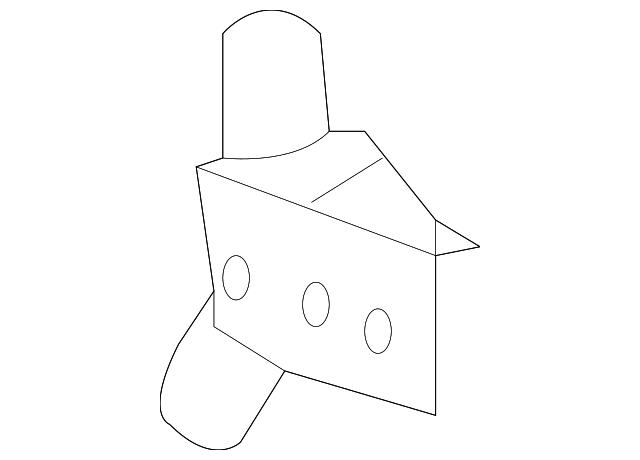 6E5Z-5422810-AA LOWER HINGE, RIGHT