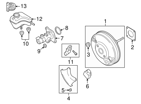 Brakes/Hydraulic System for 2012 Audi TT Quattro #1