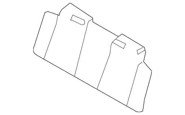 6R3Z-7666600-AB Деталь SEAT BACK COVER