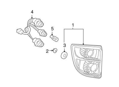 ELECTRICAL/COMBINATION LAMPS for 2003 Toyota Celica #1