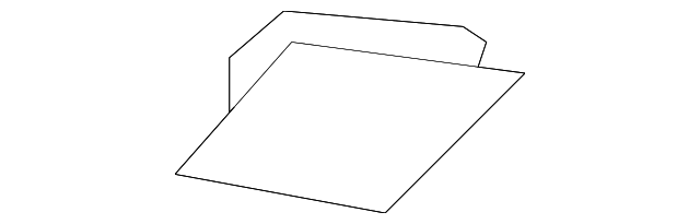 15779308 Деталь WINDSHIELD PILLAR TRIM CAP, RIGHT