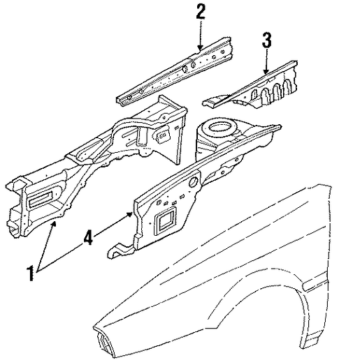 Probe STRUCTURAL COMPONENTS & RAILS